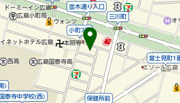 河面内科医院の地図画像