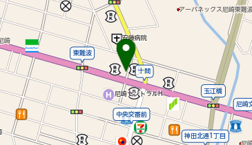 尼崎クリニックの地図画像