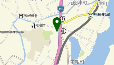 島原こころのクリニックの地図画像