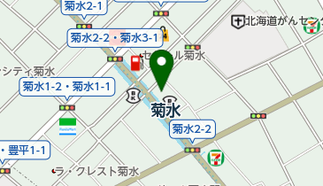 菊水内科循環器クリニックの地図画像