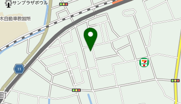 骨粗しょう症と痛みのクリニックの地図画像