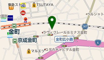 金町慶友整形外科・内科・こどもクリニックの地図画像