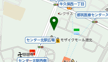 モザイクこどもクリニックの地図画像