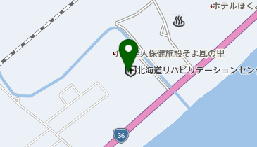 北海道リハビリテーションセンター診療所の地図画像
