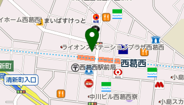タムスわんぱくクリニック西葛西駅前の地図画像