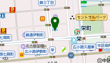 オアシス錦クリニックの地図画像