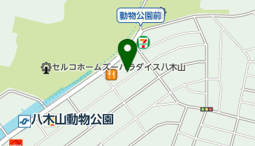 八木山内科・皮膚科クリニックの地図画像