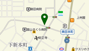 上野医院の地図画像