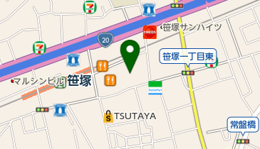 笹塚21内科ペインクリニックの地図画像