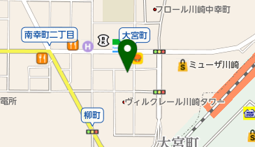 川崎ファミリーケアクリニックの地図画像