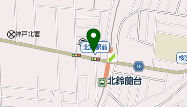 なかがわ耳鼻咽喉科の地図画像