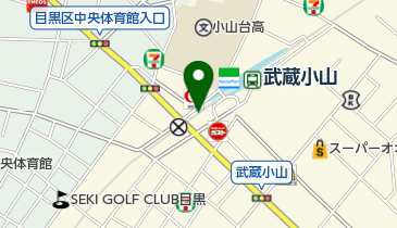 武蔵小山駅前ままた内科クリニックの地図画像