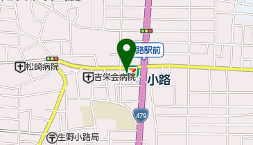 さの内科医院の地図画像