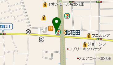 はなまるメンタルクリニックの地図画像