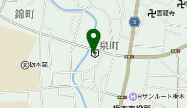 栃木中央クリニックの地図画像