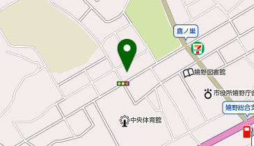 にった眼科医院の地図画像