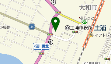 つちうら糖尿病内科クリニックの地図画像