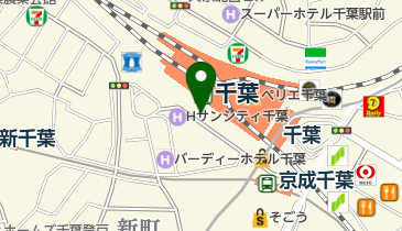 千葉静脈瘤・循環器クリニックの地図画像