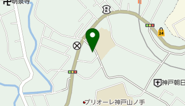 山本医院の地図画像