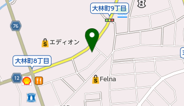 しのだ内科クリニックの地図画像