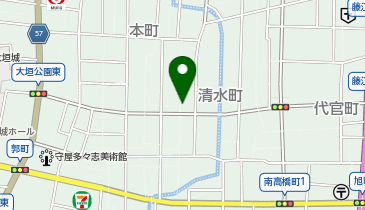 浅井耳鼻科クリニックの地図画像