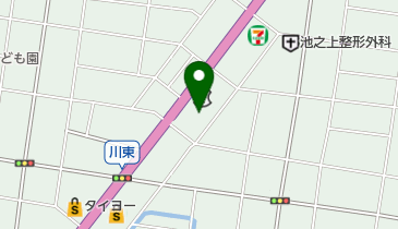 松山医院の地図画像