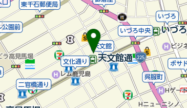 メンタルヘルスかごしま中央クリニックの地図画像