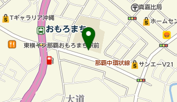 安座間産婦人科の地図画像