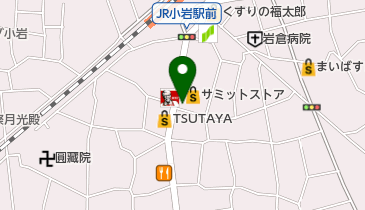 やまと整形外科の地図画像