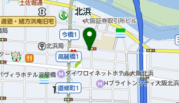 北浜クリニックの地図画像