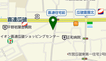 かみや内科の地図画像