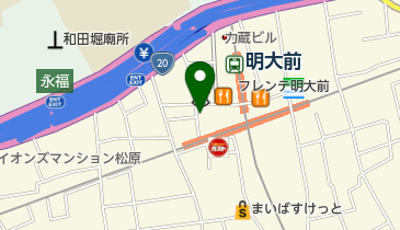 明大前メンタルクリニックの地図画像