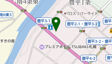 コンフォート豊平クリニックの地図画像