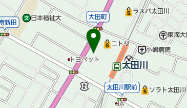 太田川駅前皮フ科の地図画像