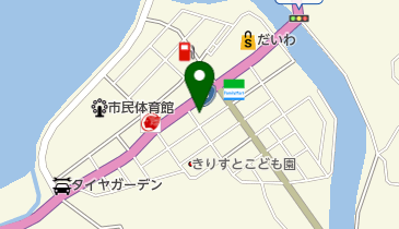 百合砂診療所の地図画像