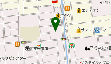 甲斐整形外科の地図画像