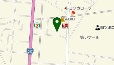 橘整形外科クリニックの地図画像