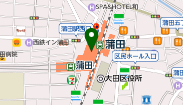 かまた眼科クリニックの地図画像