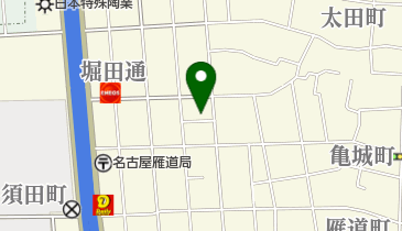 犬飼胃腸科の地図画像