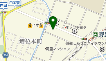 クサカベ皮フ科の地図画像