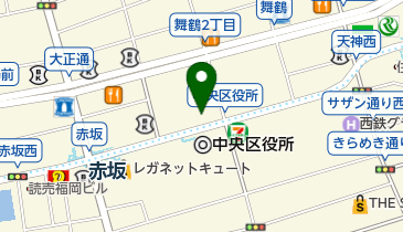 大名さくらクリニックの地図画像
