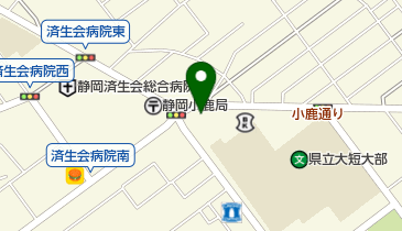 いずみ眼科の地図画像