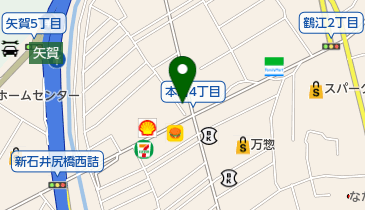 白根耳鼻咽喉科の地図画像