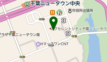 千葉ニュータウンサザンクリニックの地図画像