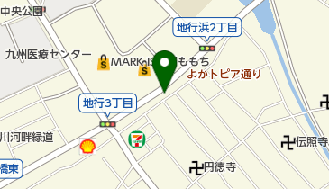 かきうち耳鼻咽喉科クリニックの地図画像