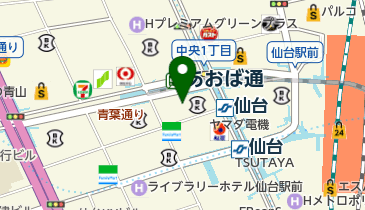 仙台甲状腺クリニックの地図画像