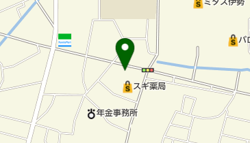 いせ眼科クリニックの地図画像