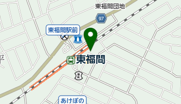 ふじはら内科クリニックの地図画像