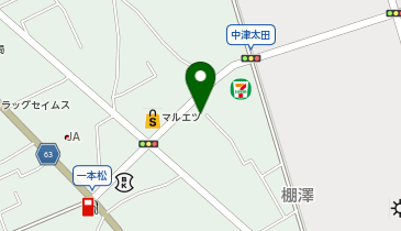 愛川つつじ糖尿病内科の地図画像