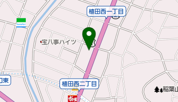 植田西クリニックの地図画像